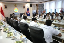 BNPB-Kemensos Perkuat Koordinasi Penanganan Bencana di Indonesia
